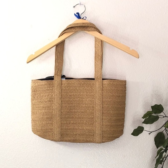 NWT Draper James Woven Straw Bag - Picture 4 of 7
